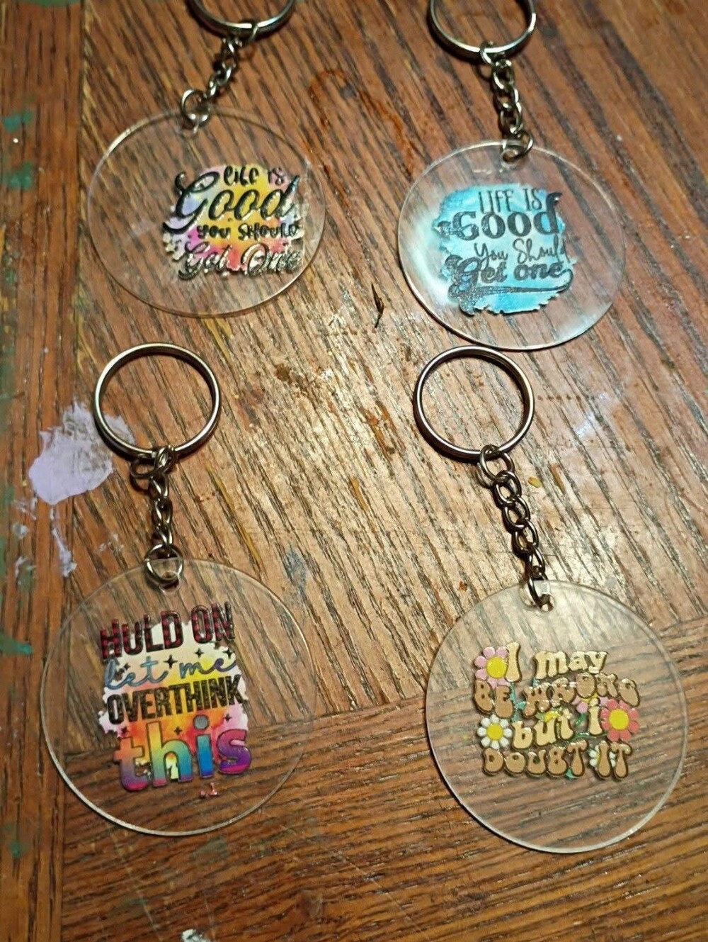 Lot Of 4 Key Chains